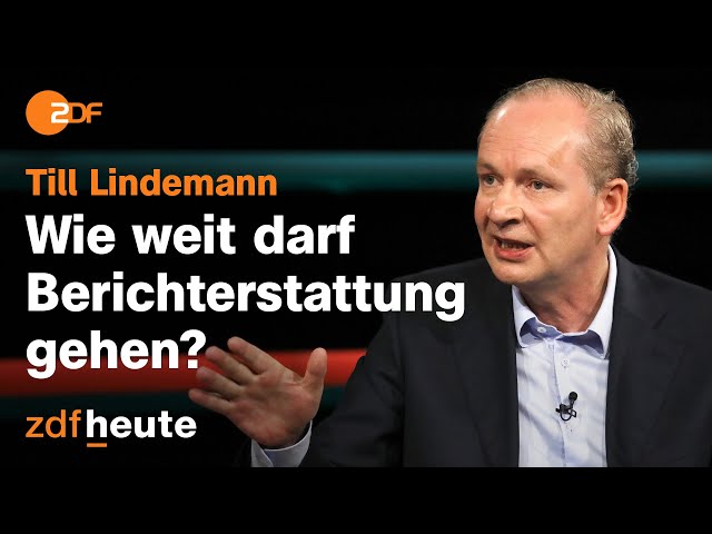 Der Fall Till Lindemann: Sind die Medien falsch damit umgegangen? | Markus Lanz vom 24. August 2023