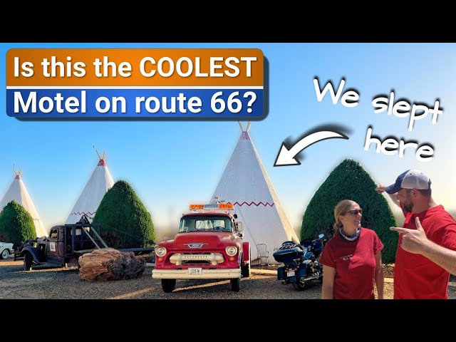 Is this WEIRDEST motel in the USA?! | Route 66 Monument Valley to Holbrook