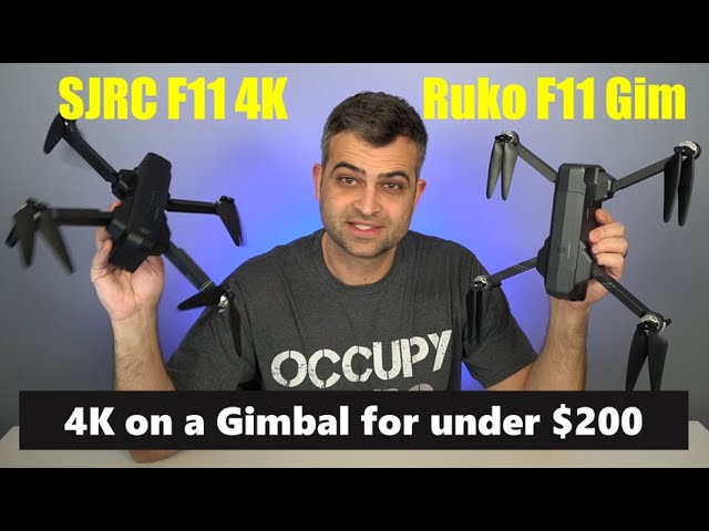 SJRC F11 4K Pro / Ruko F11 Gim | Sub - $200 GPS Drone with 4K Video