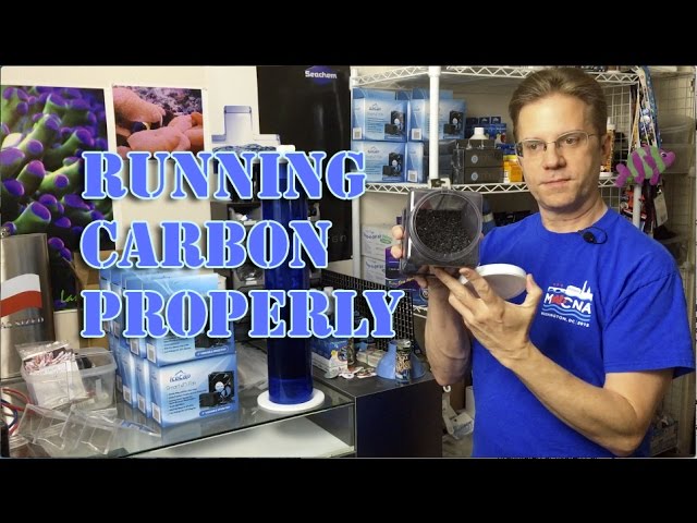 Running Carbon Properly in a reef aquarium