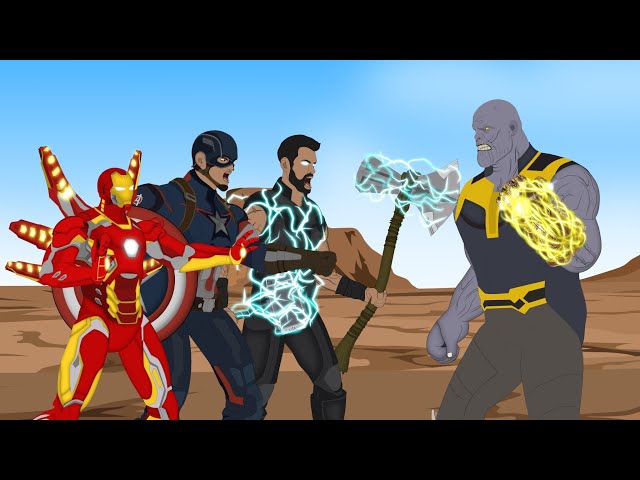SUPER HEROES vs THANOS Infinity Gauntlet, SIREN HEAD - P5 | SUPER HEROES MOVIE FUNNY ANIMATION