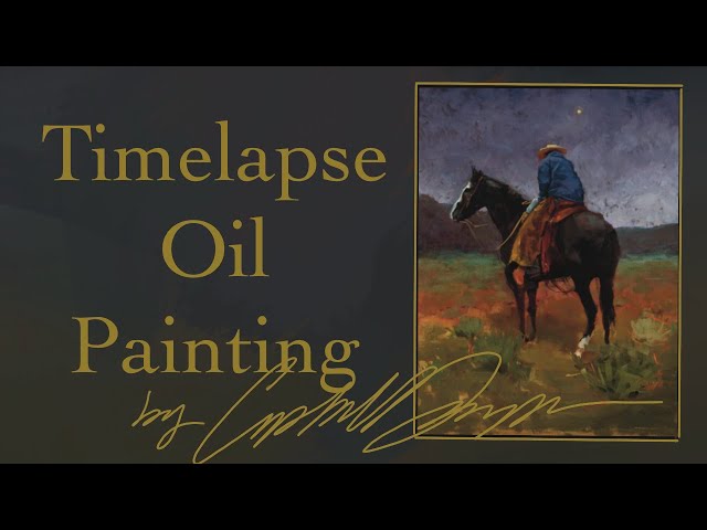 "At Day's End" Timelapse Oil Painting