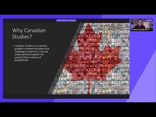 Virtual Fall Open House 2021: Canadian Studies