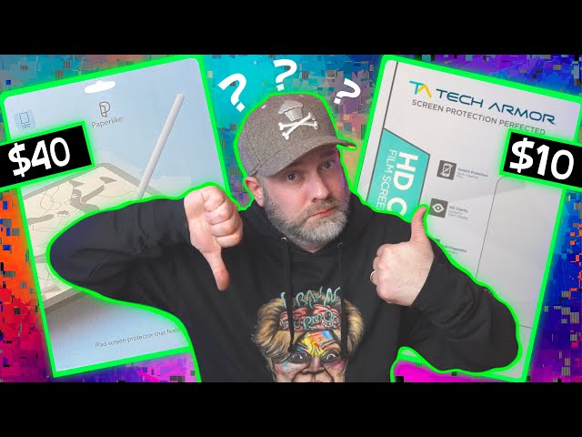 Is Paperlike Worth It?: $40 Screen Protector vs. $10 Screen Protector!