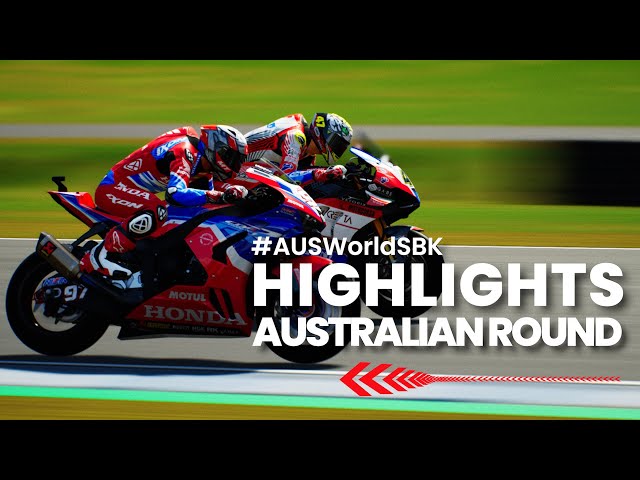 WSBK Australian Round Race Highlights Honda CBR1000 RR-R Superbike Australia Phillip Island