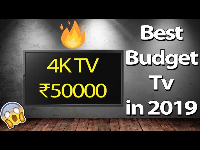 Top 5 Best 4K TVs Under ₹50000 | Best Budget Televisons 📺