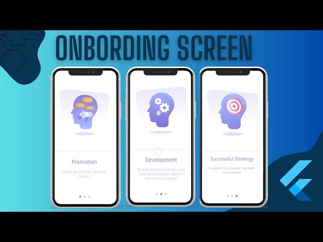 Onboarding Screen - Flutter UI Tutorial (Smooth & Easy)