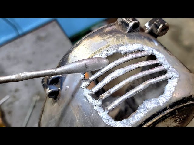 How To Weld Aluminum , Hollow Motorcycle Blocks