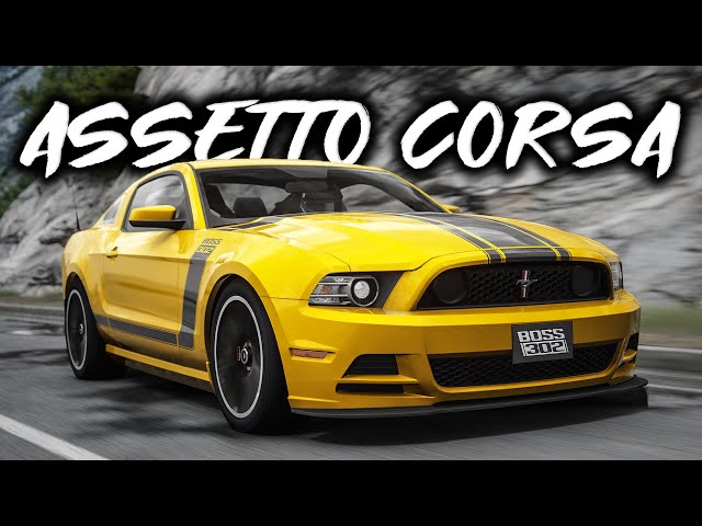 Assetto Corsa - Ford Mustang Boss 302 2013 | Kotor-Trojica & Cote d'Azur