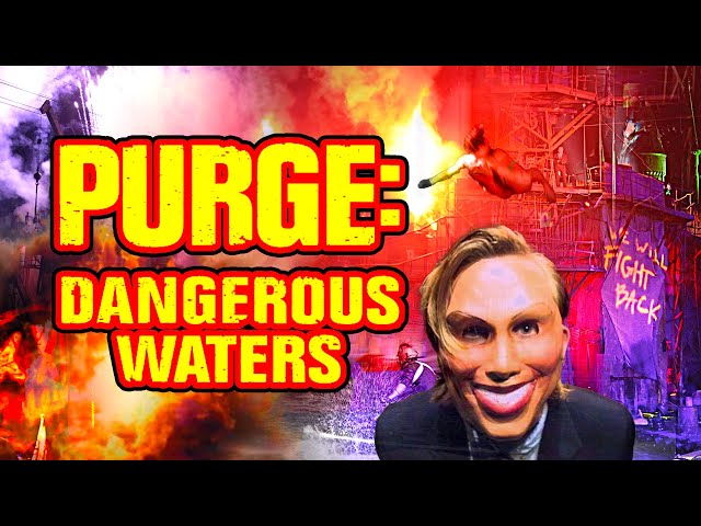 The Purge Water Show at Halloween Horror Nights - WOW! 😳 | HHN 32