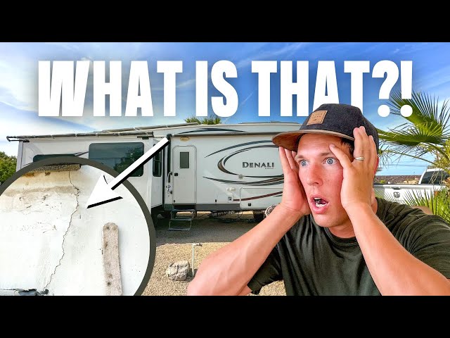 Is That a CRACK in our RV?! Damage in Mexico & Other RV Life Problems