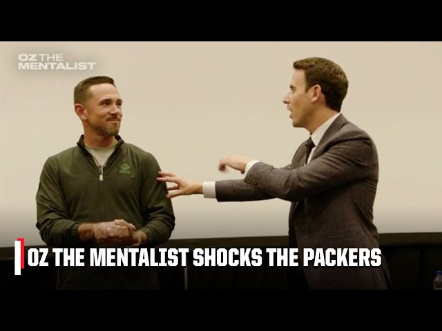 Oz the Mentalist SHOCKS Matt LaFleur & the Green Bay Packers 😮 | Monday Night Countdown
