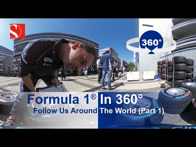 F1 In 360 Degrees - Around The World With Sauber F1 Team