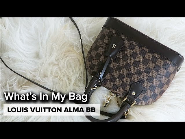 LOUIS VUITTON ALMA BB | What's In my Bag & Review