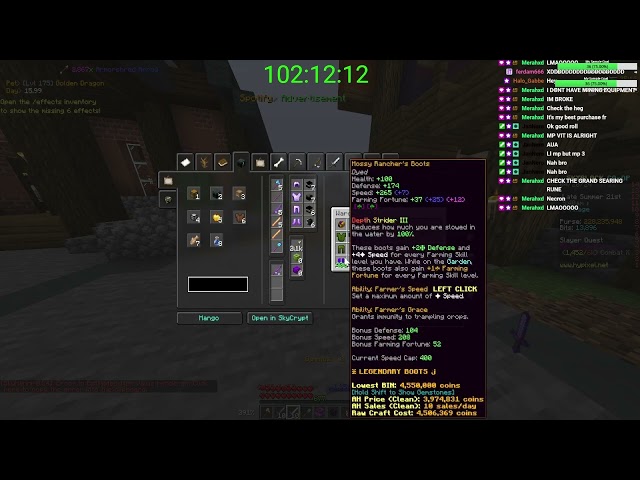 THE WORST PROFILE I EVER REVIEWED ON HYPIXEL SKYBLOCK