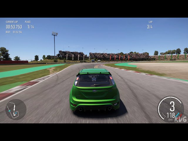 Forza Motorsport - Circuit de Barcelona-Catalunya (National Circuit Alt) - Gameplay (UHD) [4K60FPS]