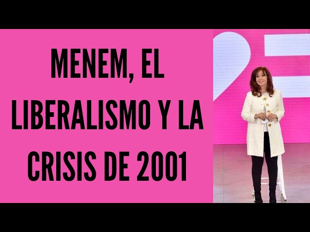 ¿Fue el liberalismo el causante de la crisis de 2001?