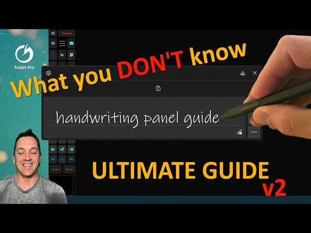 📝Handwriting EXPANSION??? : You can do WHAT???? Mastering Shell Handwriting with Tablet Pro STUDIO