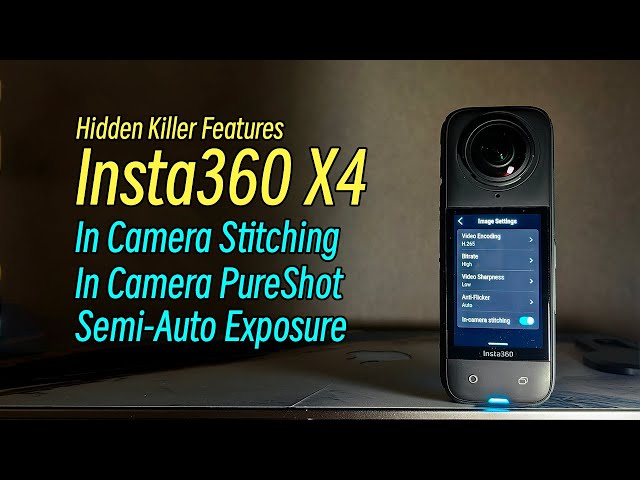 Unlock The Potential Of The Insta360 X4: In-Camera Magic Revealed!