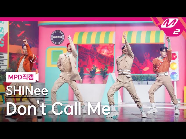 [MPD직캠] 샤이니 직캠 4K 'Don't Call Me' (SHINee FanCam) | @MCOUNTDOWN_2021.3.4