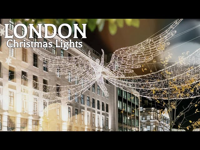 🇬🇧 LONDON 🎄🎅 Christmas Walk 4K, England