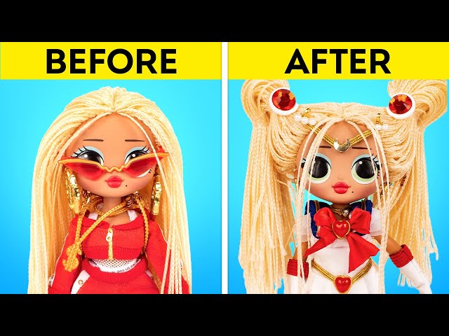 6 Gorgeous Doll Transformations