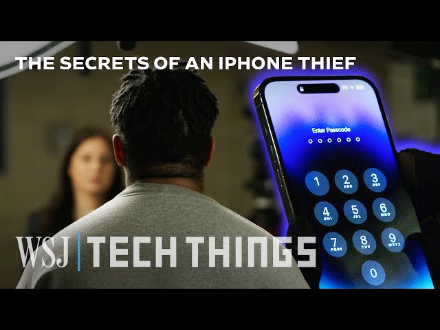 iPhone Thief Explains How He Breaks Into Your Phone | WSJ