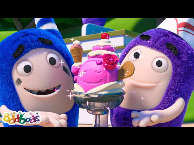 🍨The Cone Competition!! + MORE!🍨| 1 HOUR | BEST Oddbods Full Episodes | Funny Cartoons for Kids