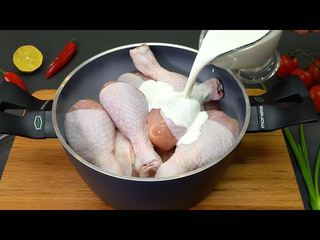 I have never eaten such delicious chicken! Recipe from France!