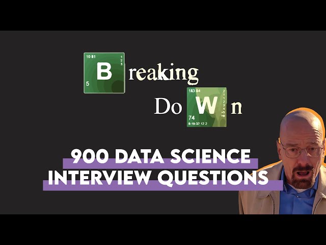 An Analysis of 900 Data Science Interview Questions | Data Science Interview Guide