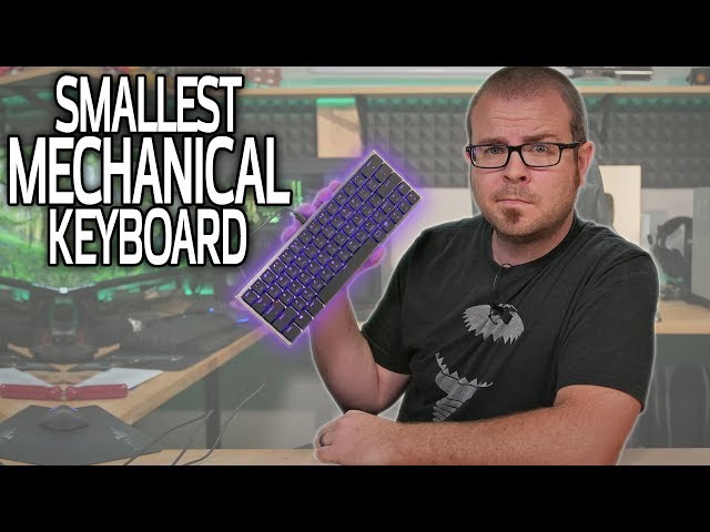 Smallest mechanical keyboard I've ever seen...