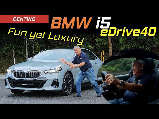 BMW i5 eDrive40 Genting Hillclimb | YS Khong Driving
