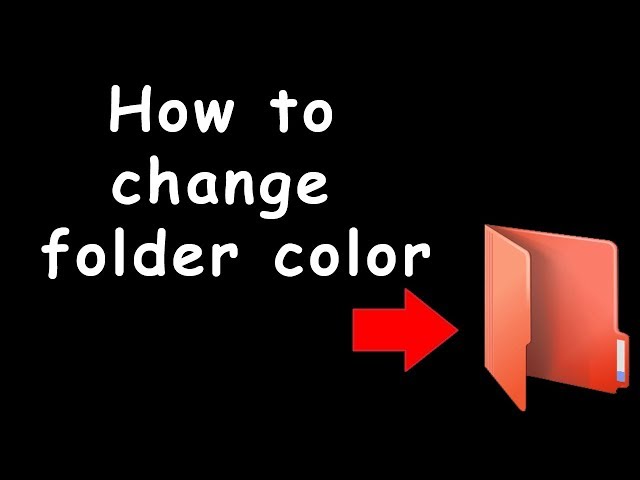 How to customize folder icons and Change Color in Windows