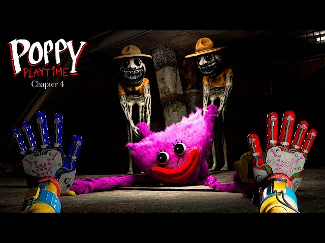 Poppy Playtime: Chapter 4 - ALL NEW BOSSES + SECRET ENDING (Gameplay #54)