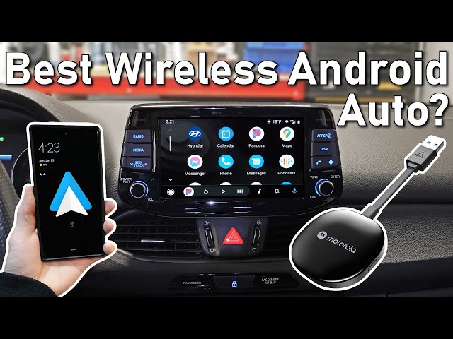 Motorola MA1: Wireless Android Auto Adapter | Setup Less Than 1 Minute!