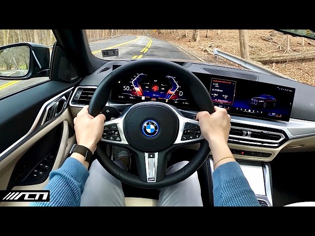 2024 BMW i4 xDrive 40 /// POV Driving Impressions and Review!