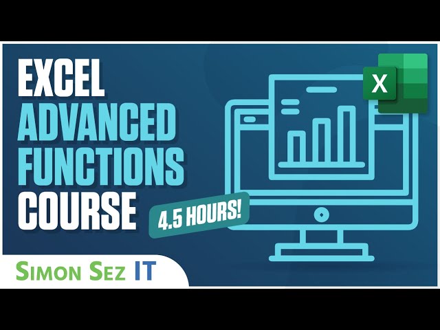 Advanced Excel Tutorial: Advanced Functions Course (VLOOKUP, IF, Forecasting, Statistical)