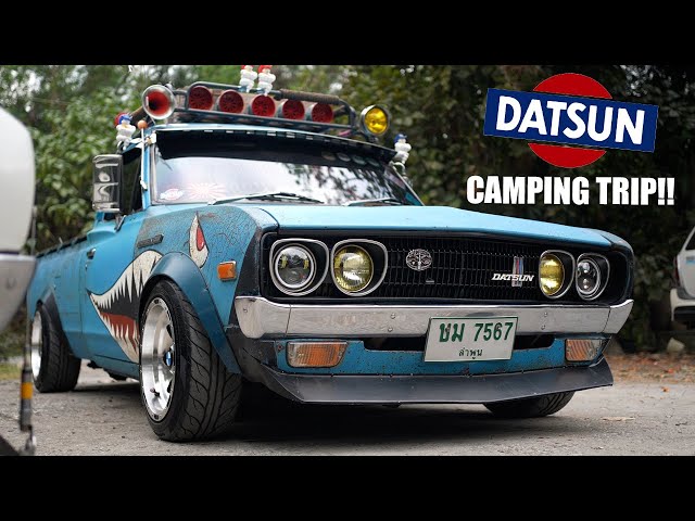 DATSUN 620 camping road trip in NORTHERN THAILAND