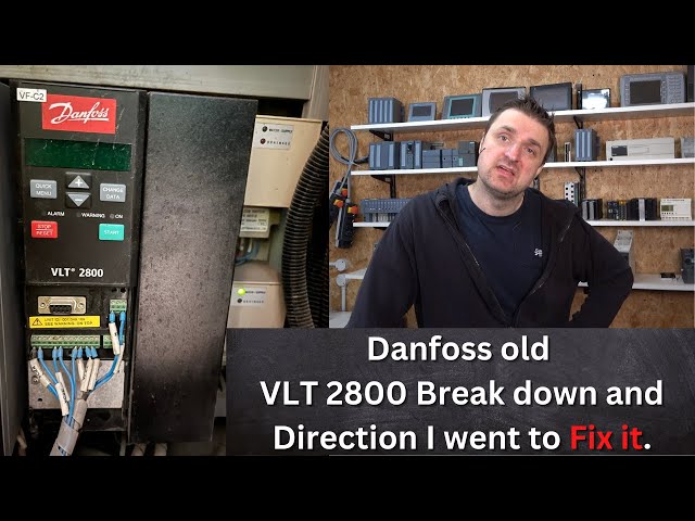 Day in life of Controls / Automations Engineer. #3 Danfoss VLT 2800 drive breakdown.