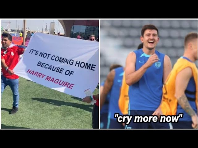 Harry Maguire silenced Iran fans who underestimated him