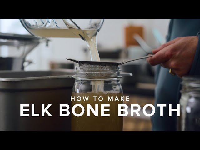 How To Make Elk Bone Broth