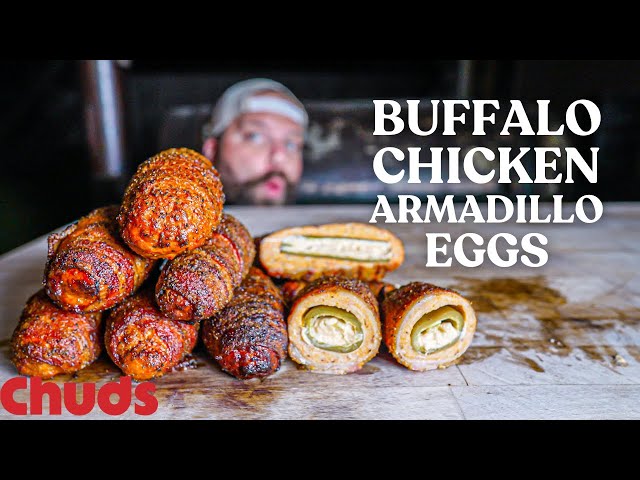 Buffalo Chicken Armadillo Eggs! | Chuds BBQ