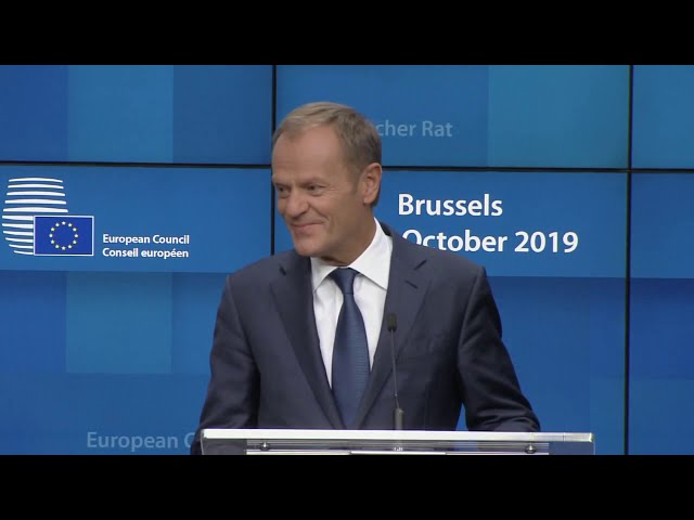 #EUCO - Press conference opening remarks by Donald Tusk & President Juncker (18/10)