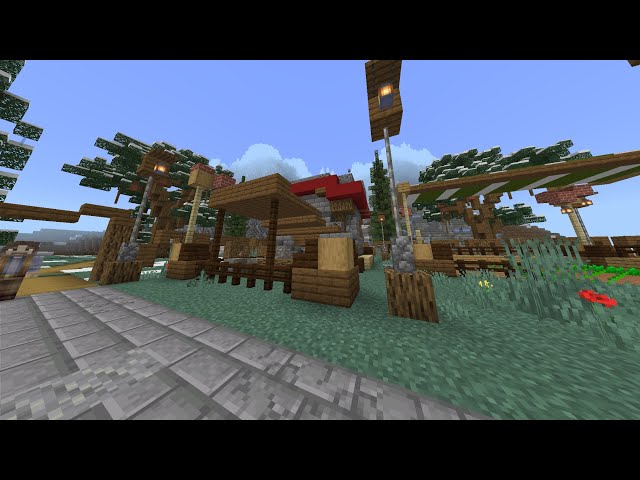 Buying a mine for my farm | MineVille Farming Simulator Ep. 4 | Minecraft