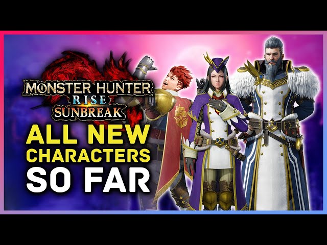 Monster Hunter Rise Sunbreak - All New Characters So Far