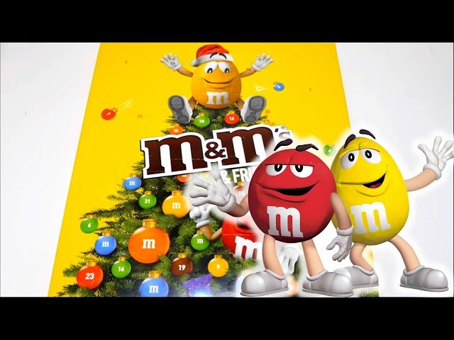 M&M's & Friends Advent Calendar with Snickers, Mars, Milky Way, Bounty and Twix