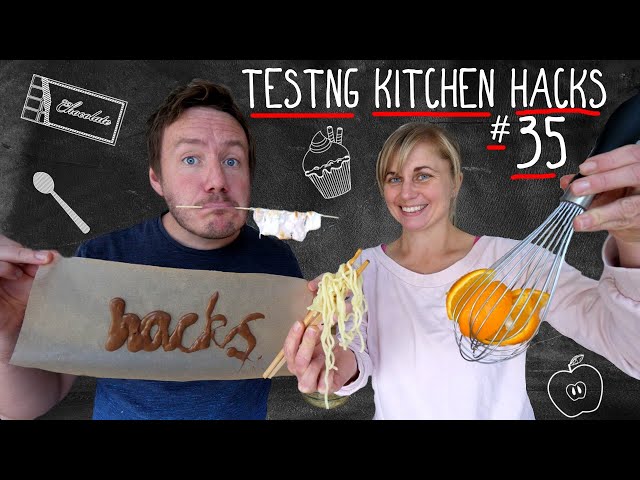We tested Viral Kitchen Hacks | Can You Write with Chocolate?