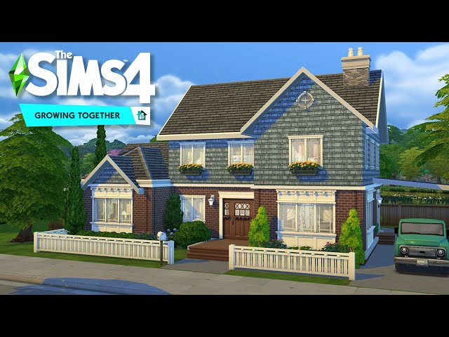 Growing Together Family Home 🏡 || The Sims 4: Speed Build