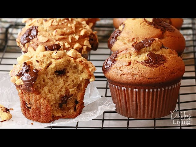 Try the simple muffins if you have peanut butter at home! | Peanut Butter Muffins Recipe
