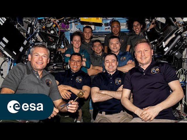 Andreas Mogensen becomes International Space Station commander